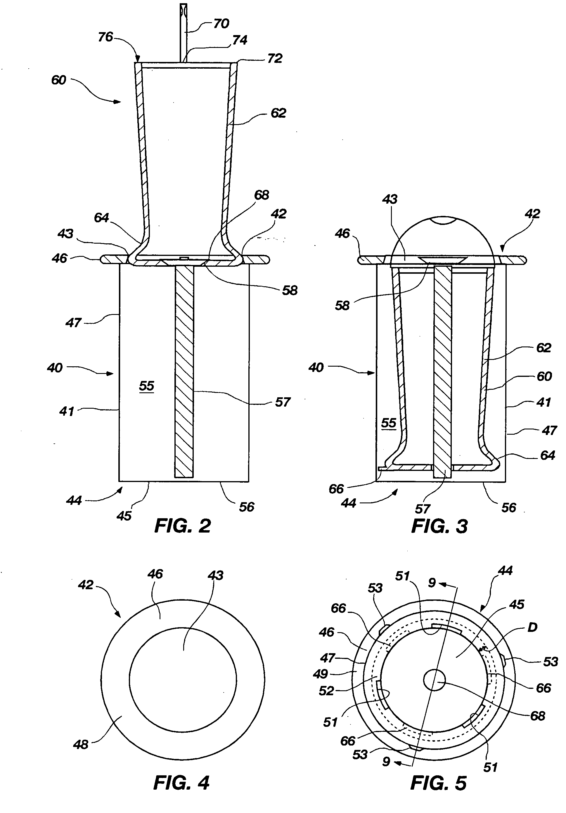 Cemetery vase and locking mechanism