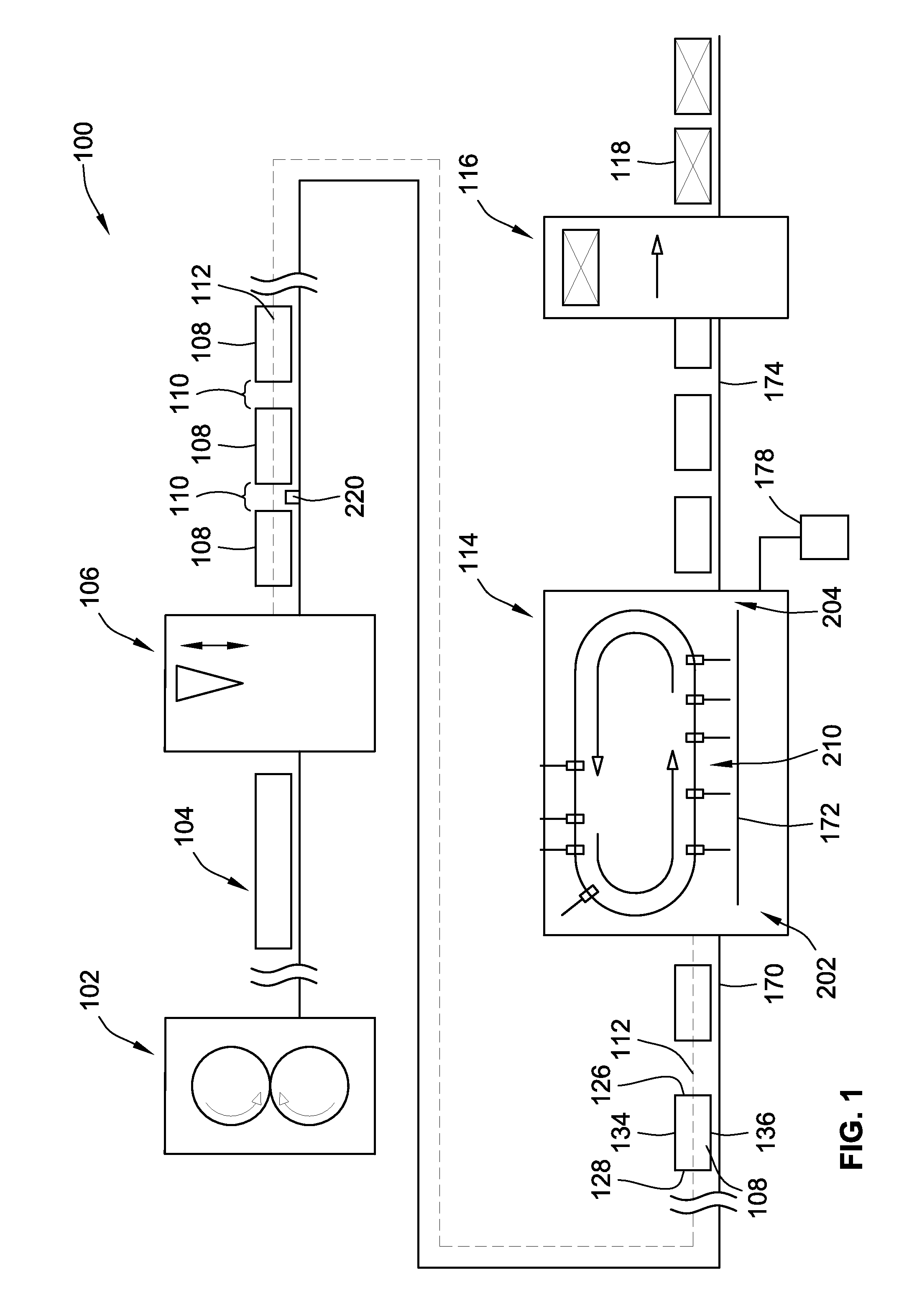 Pack alignment apparatus and methods using linear motor