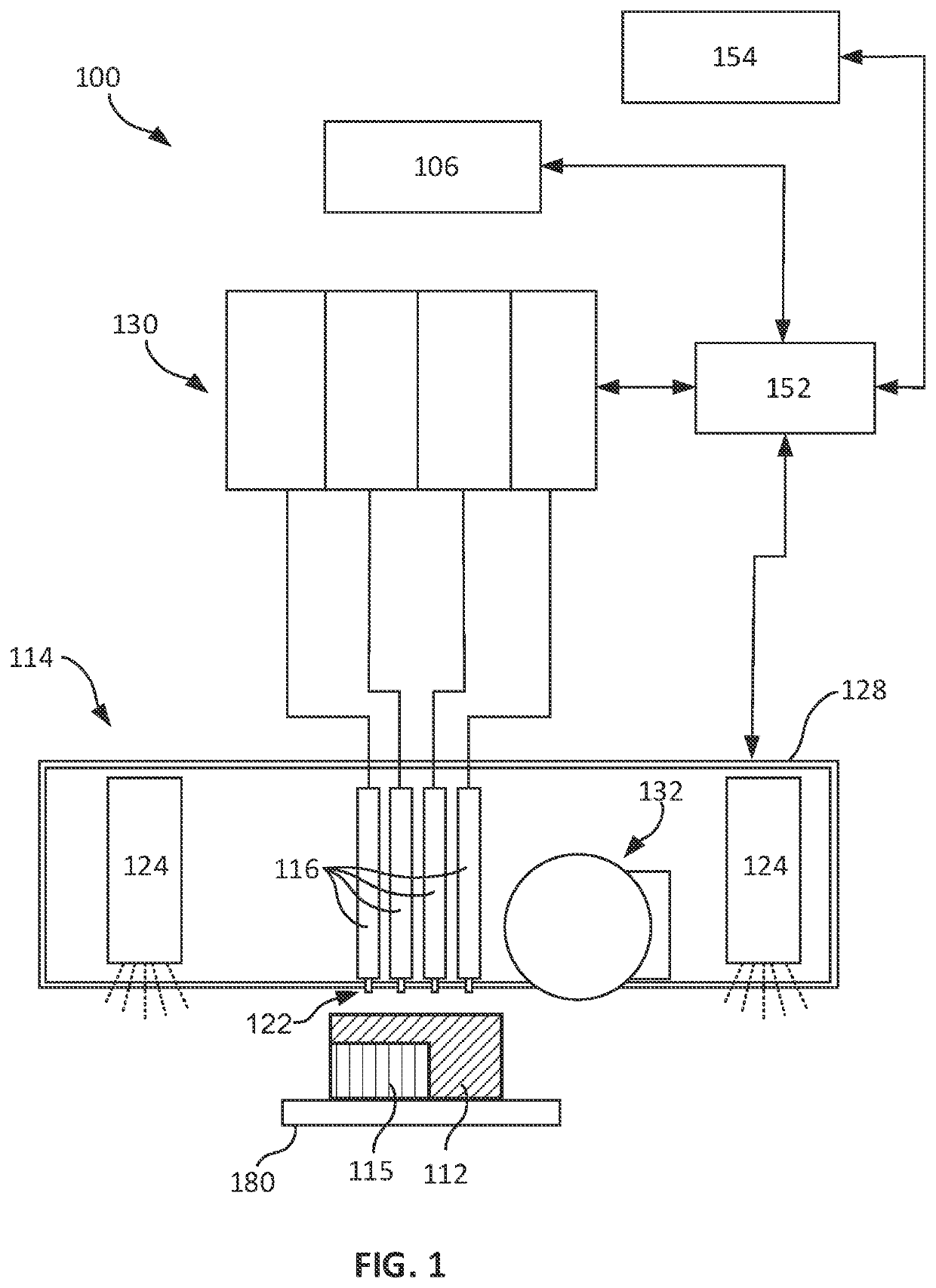 Method for additive manufacturing with partial curing