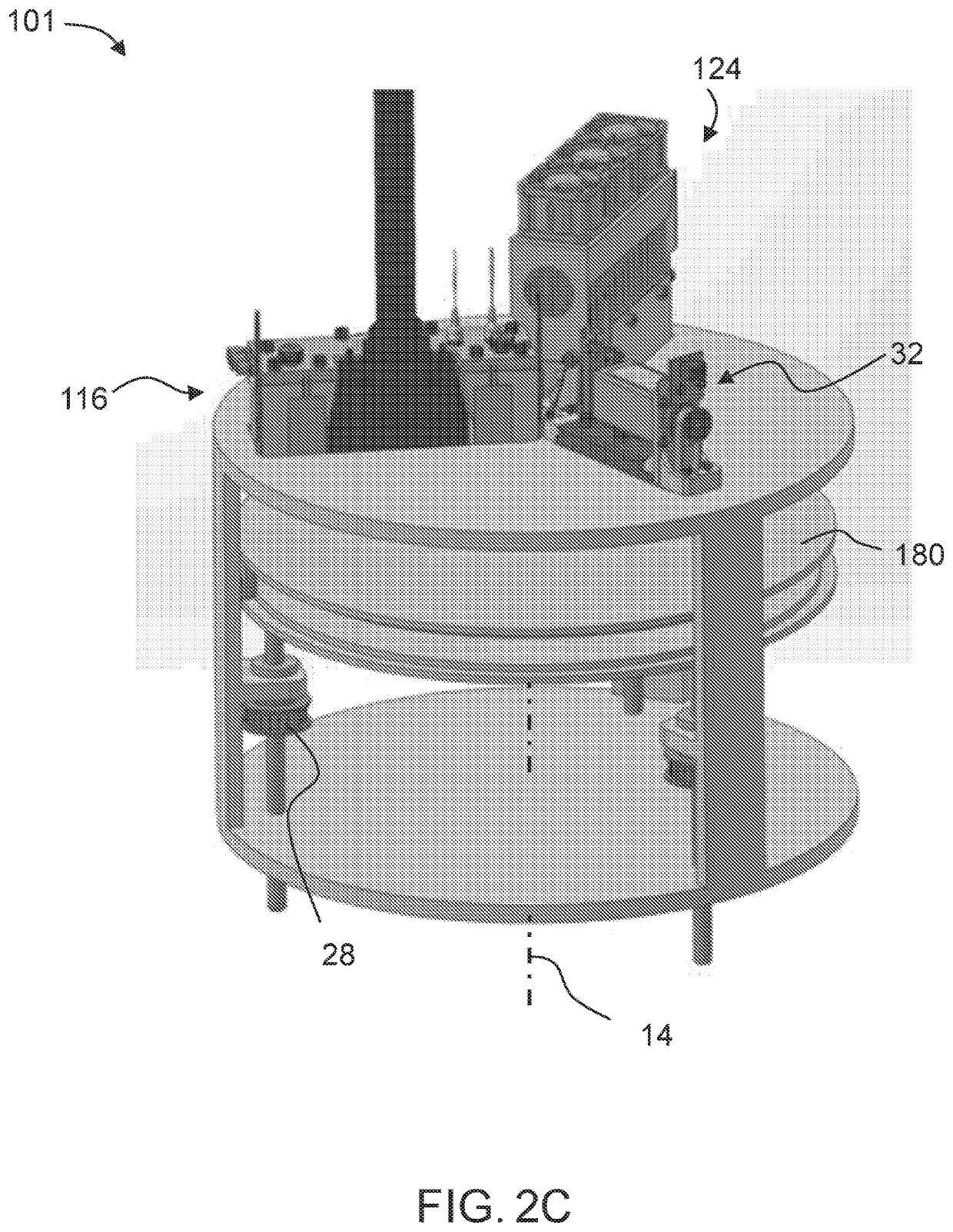 Method for additive manufacturing with partial curing