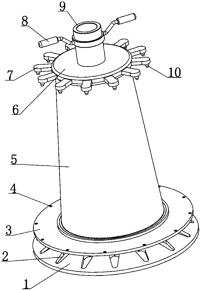 A household gas barbecue device