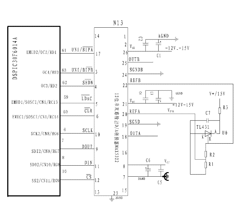 Electronic throttle driving circuit