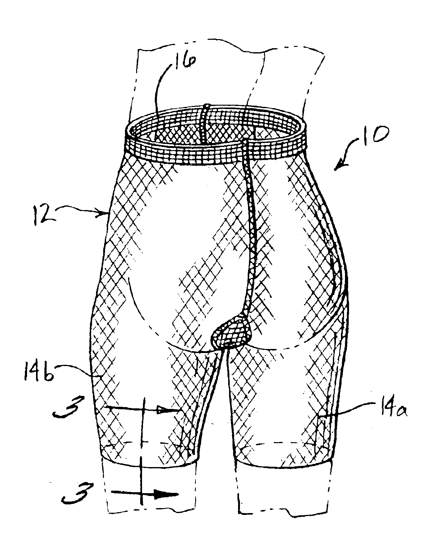 Two-ply body-smoothing undergarment
