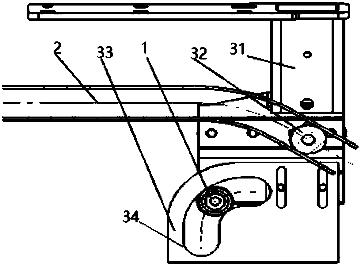 Close and locking mechanism, door opening and closing method of the close and locking mechanism and plug door with close and locking mechanism