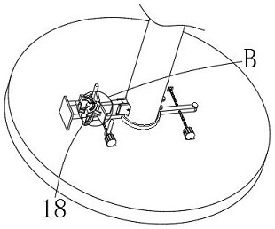 Auxiliary emergency braking device for electric automobile