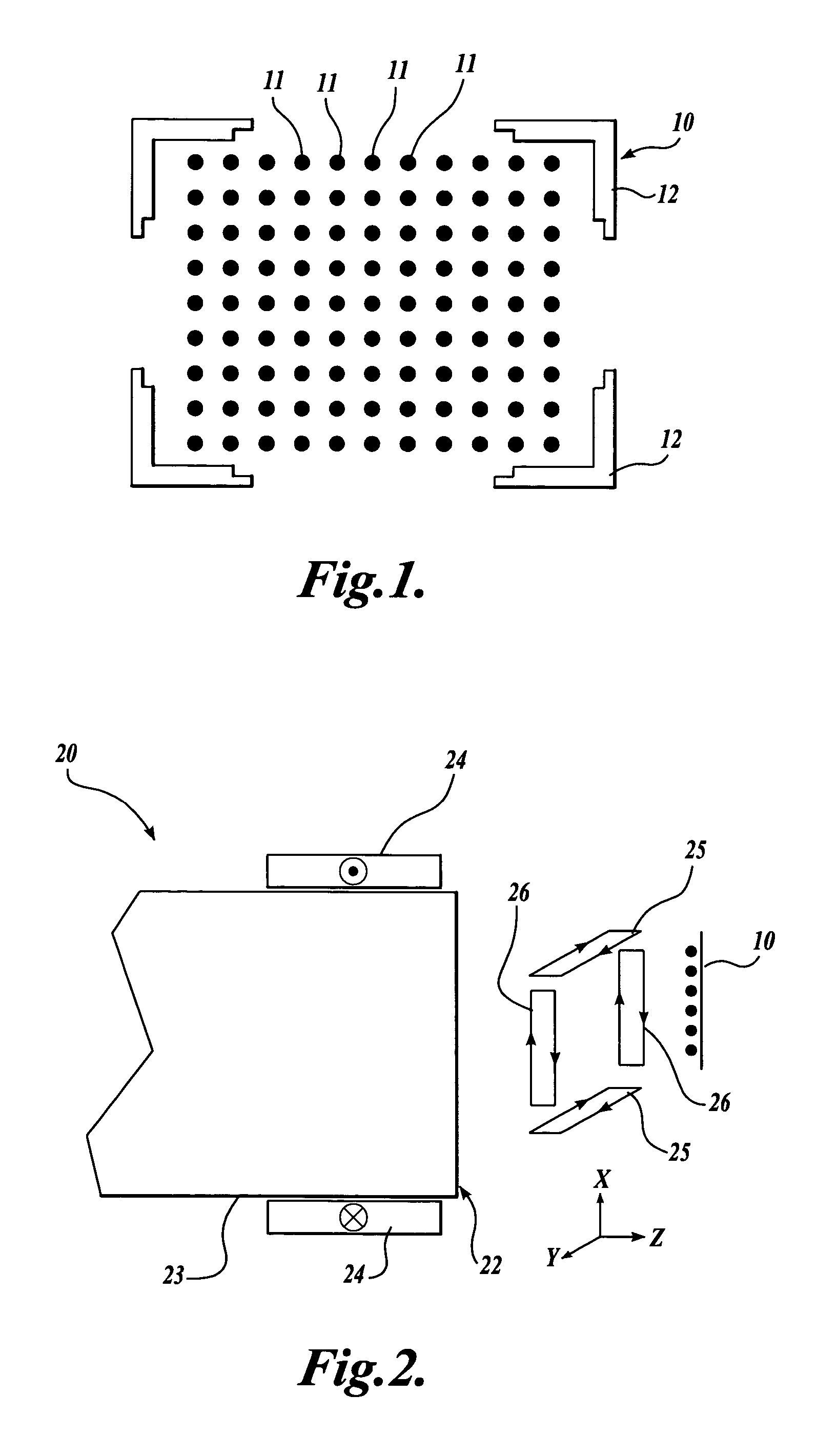 Method and system for producing and reading labels based on magnetic resonance techniques