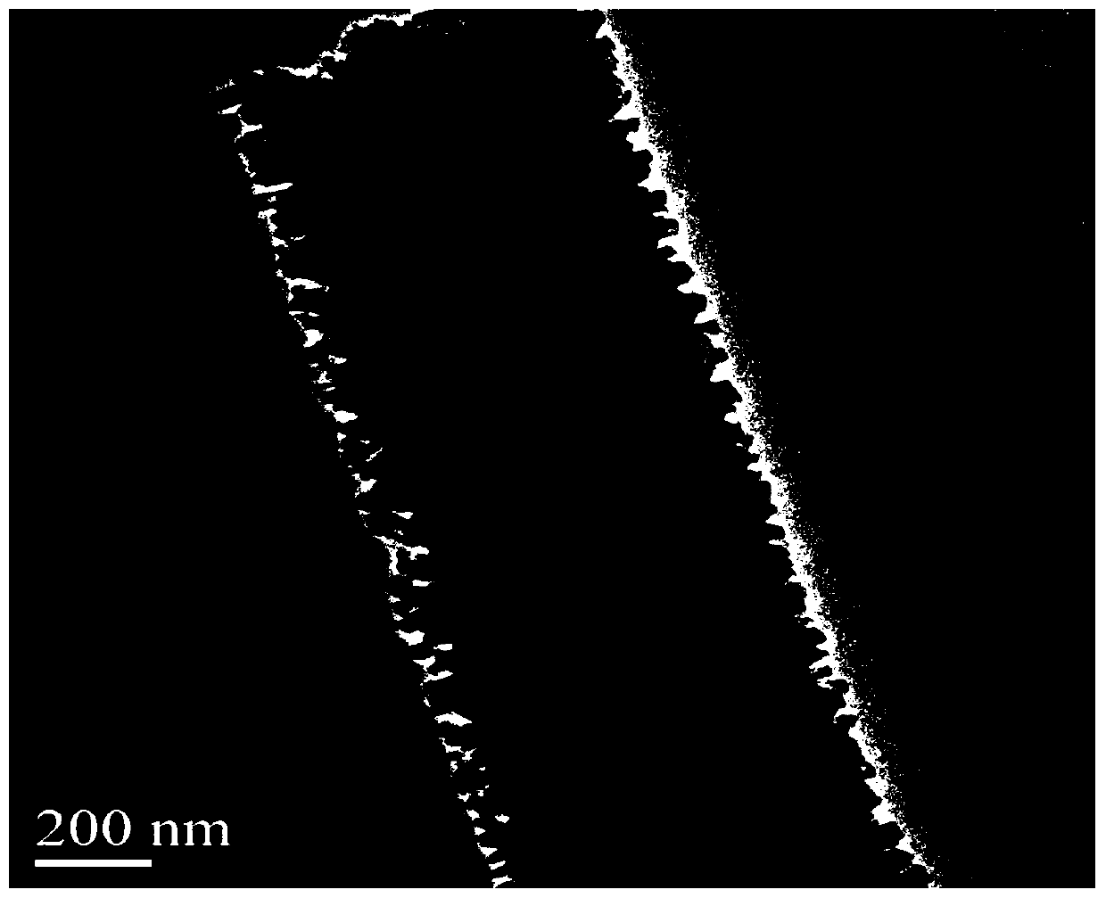 A kind of iron copper oxide/copper-based electrode material and preparation method thereof