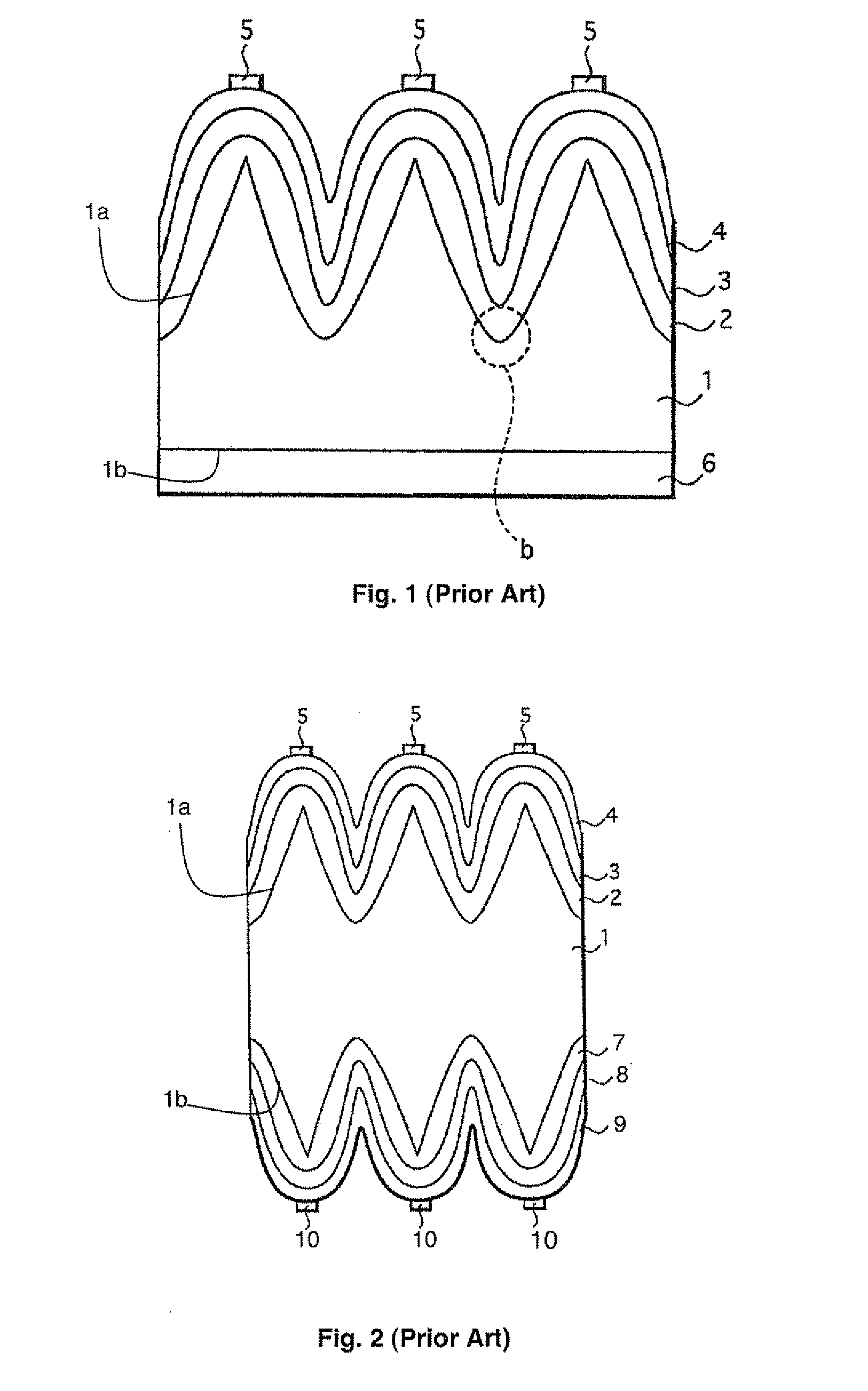 Photovoltaic cell, including a crystalline silicon oxide passivation thin film, and method for producing same