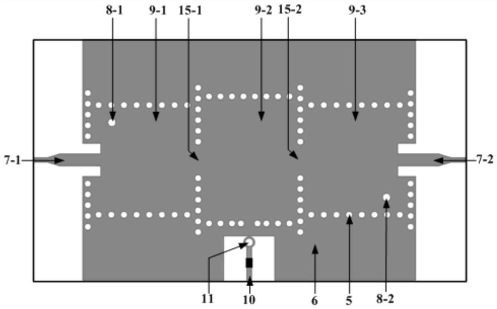 Continuous electrically tunable band-pass filter