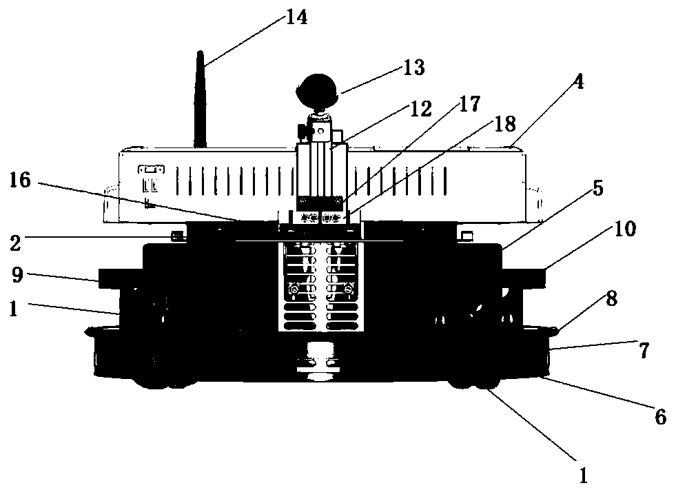 Comprehensive moving robot