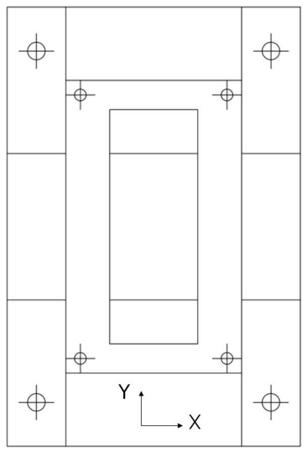 Micro-groove jet polishing device and polishing method