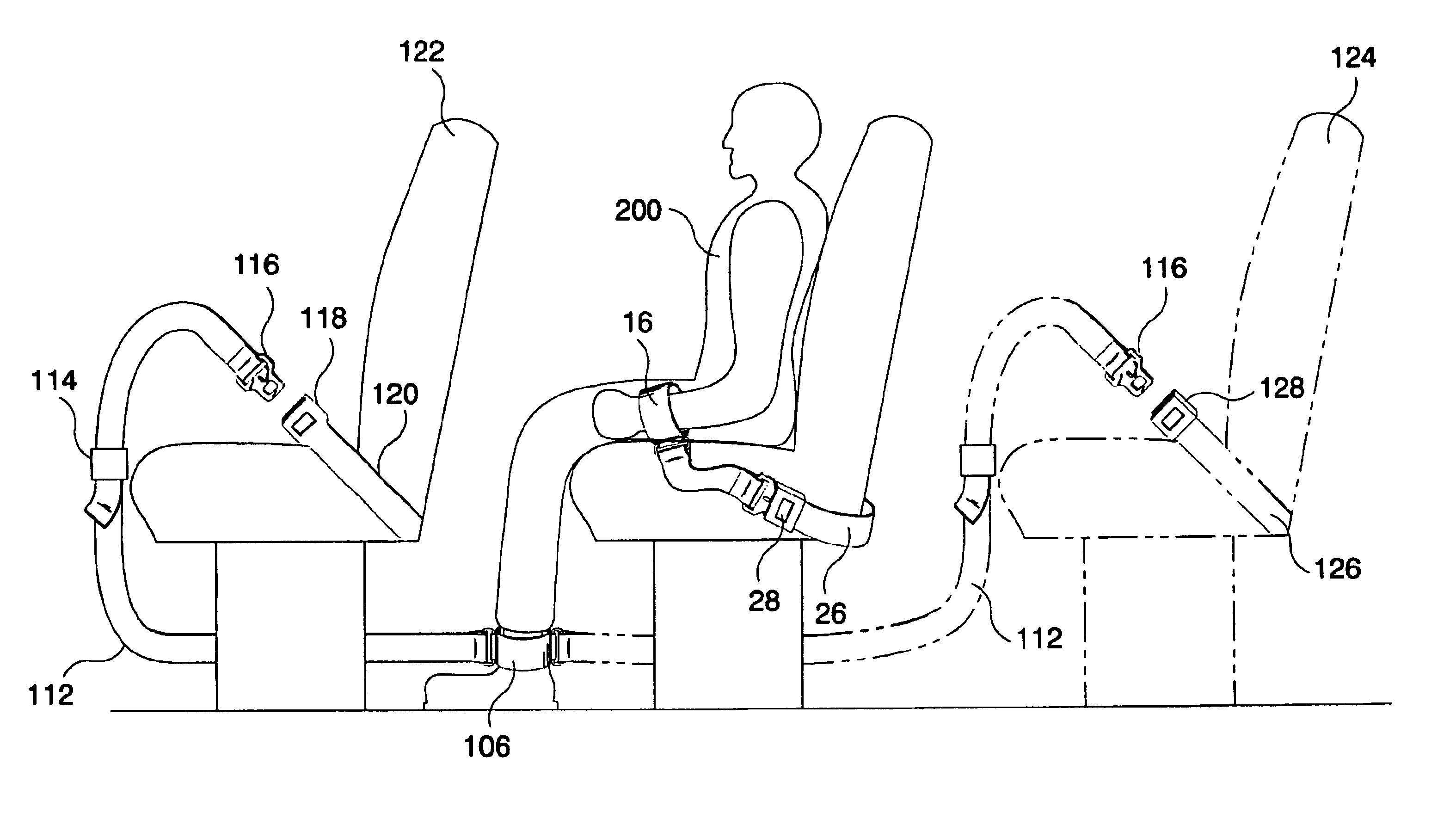 Rapid deployment seat-based releasable soft restraint system and method