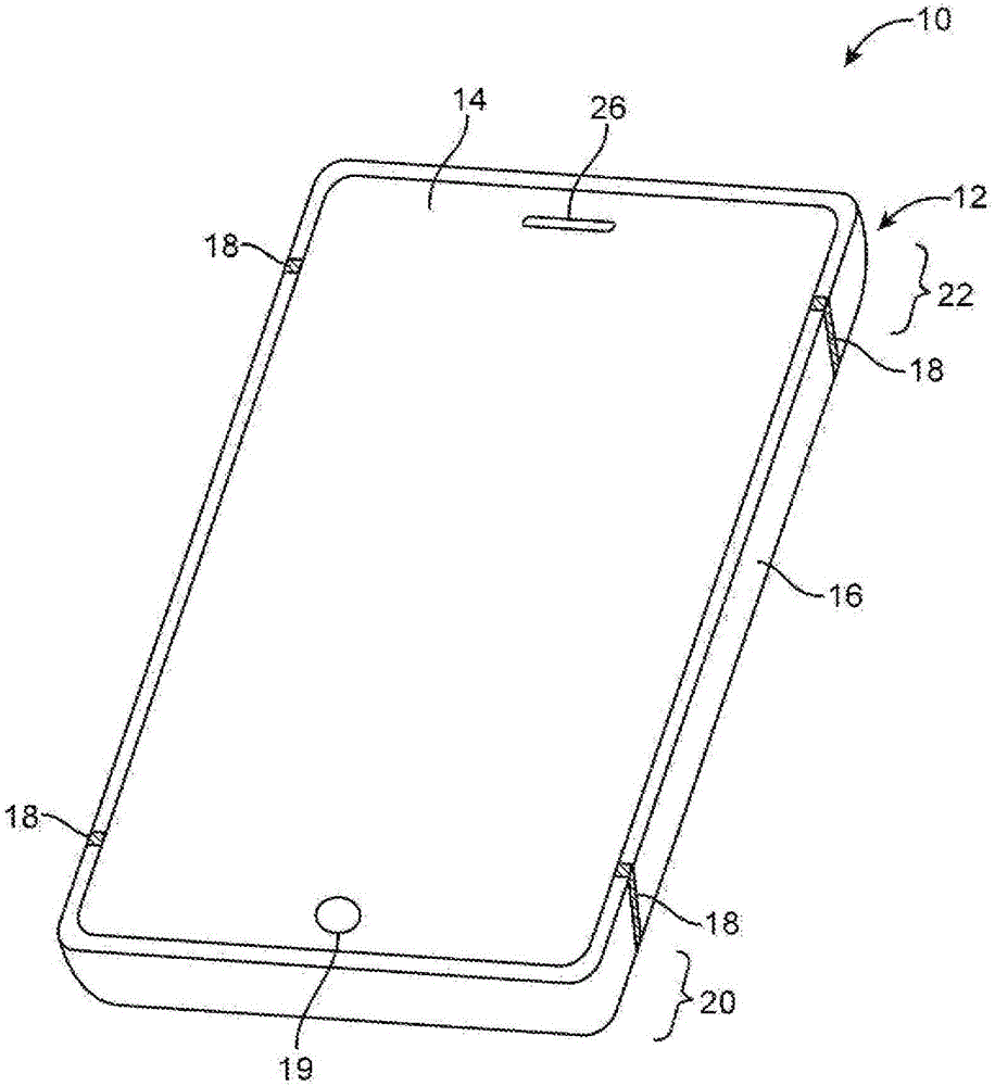 Electronic device with shared antenna structures and balun