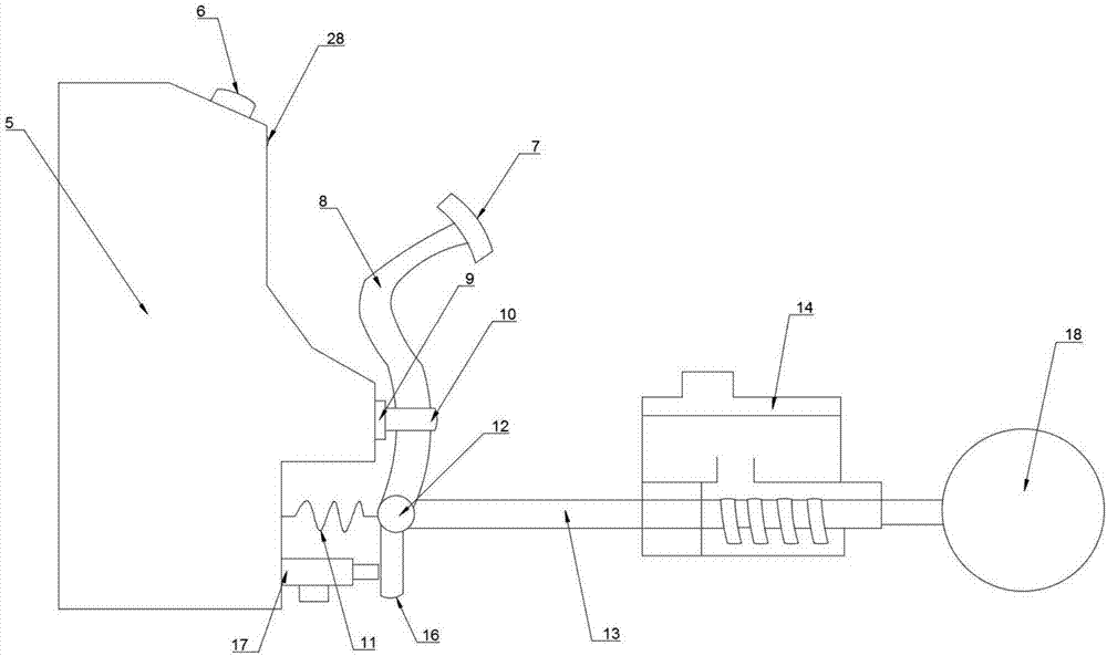 Automobile safety brake with self-checking function and use method of automobile safety brake