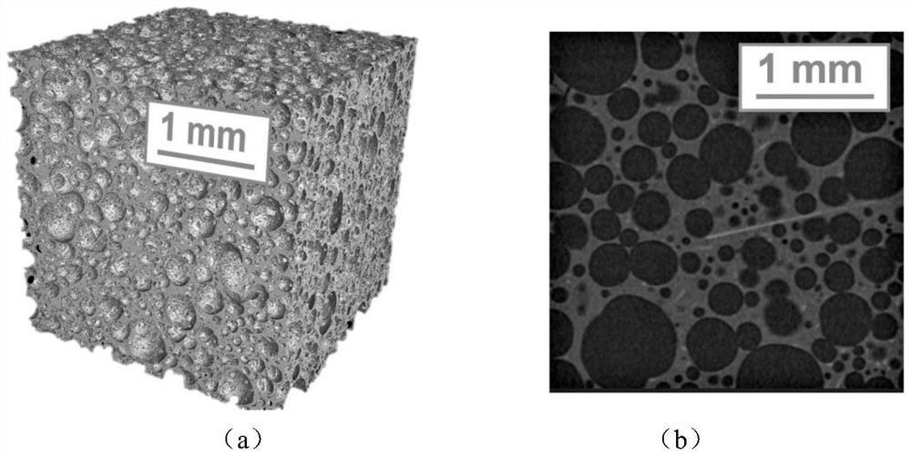 A kind of superhydrophobic geopolymer prepared by microcellular foaming and preparation method thereof