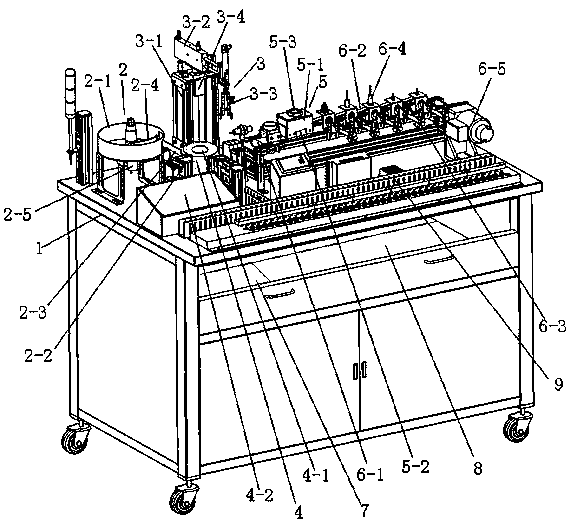 An electromechanical experiment practical training console and a realization method thereof