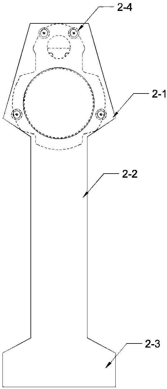 Precise positioning device for light field unit module and application method thereof