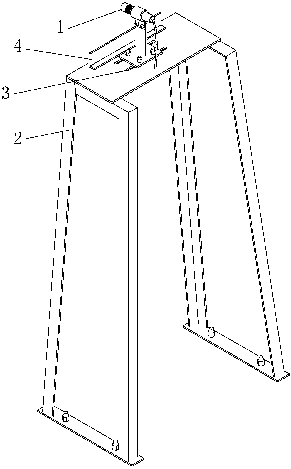 Coke oven heating gas pipeline cock system tool-type modular installation construction method