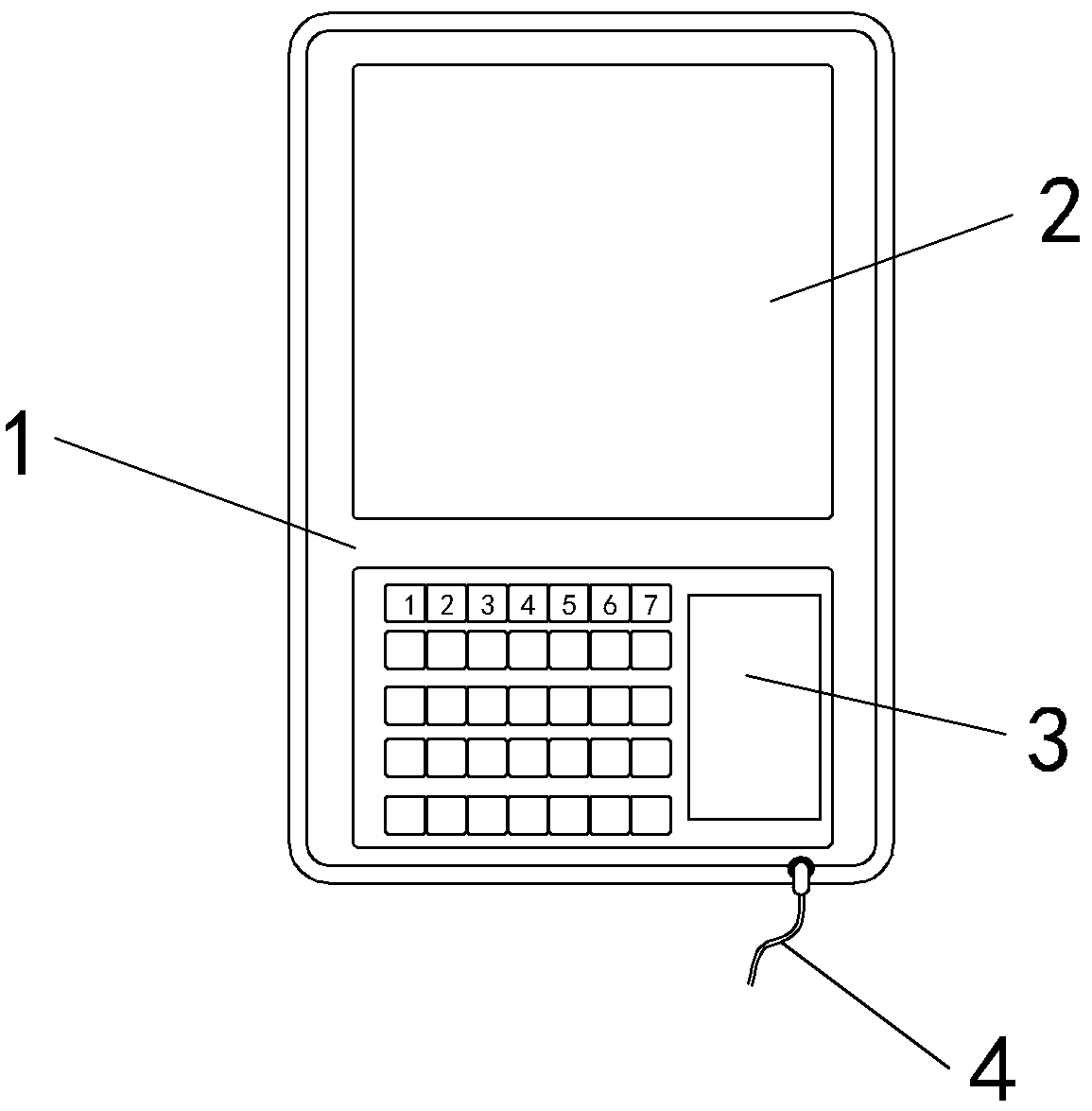 Electronic wall calendar