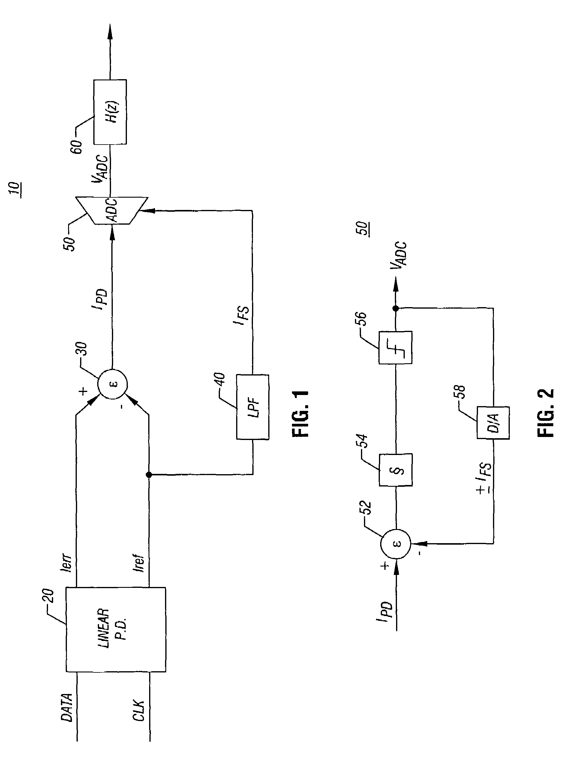 Calibrating a phase detector and analog-to-digital converter offset and gain