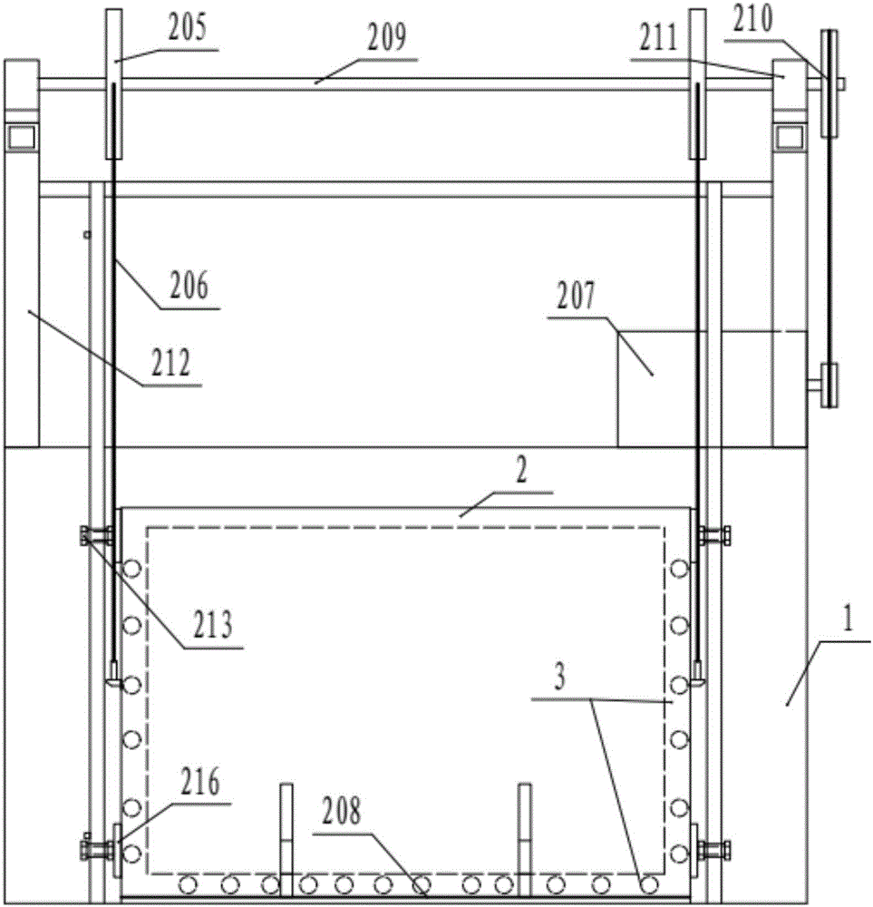 Enamel barrel oven and operation method thereof
