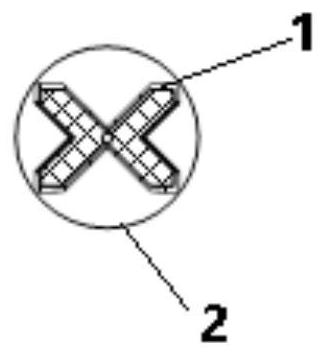 Perforation charge explosion method suitable for shear wall in blasting demolition