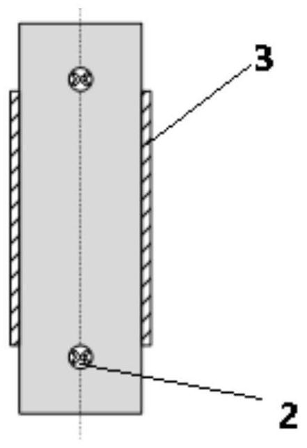 Perforation charge explosion method suitable for shear wall in blasting demolition