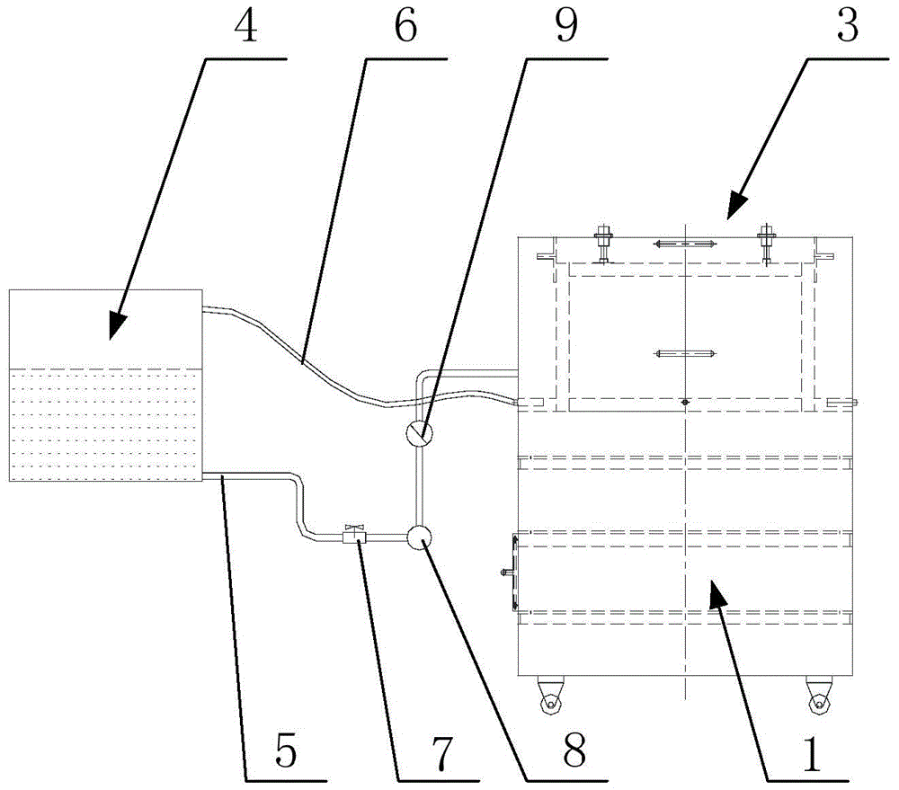 Coal mining simulation experiment device