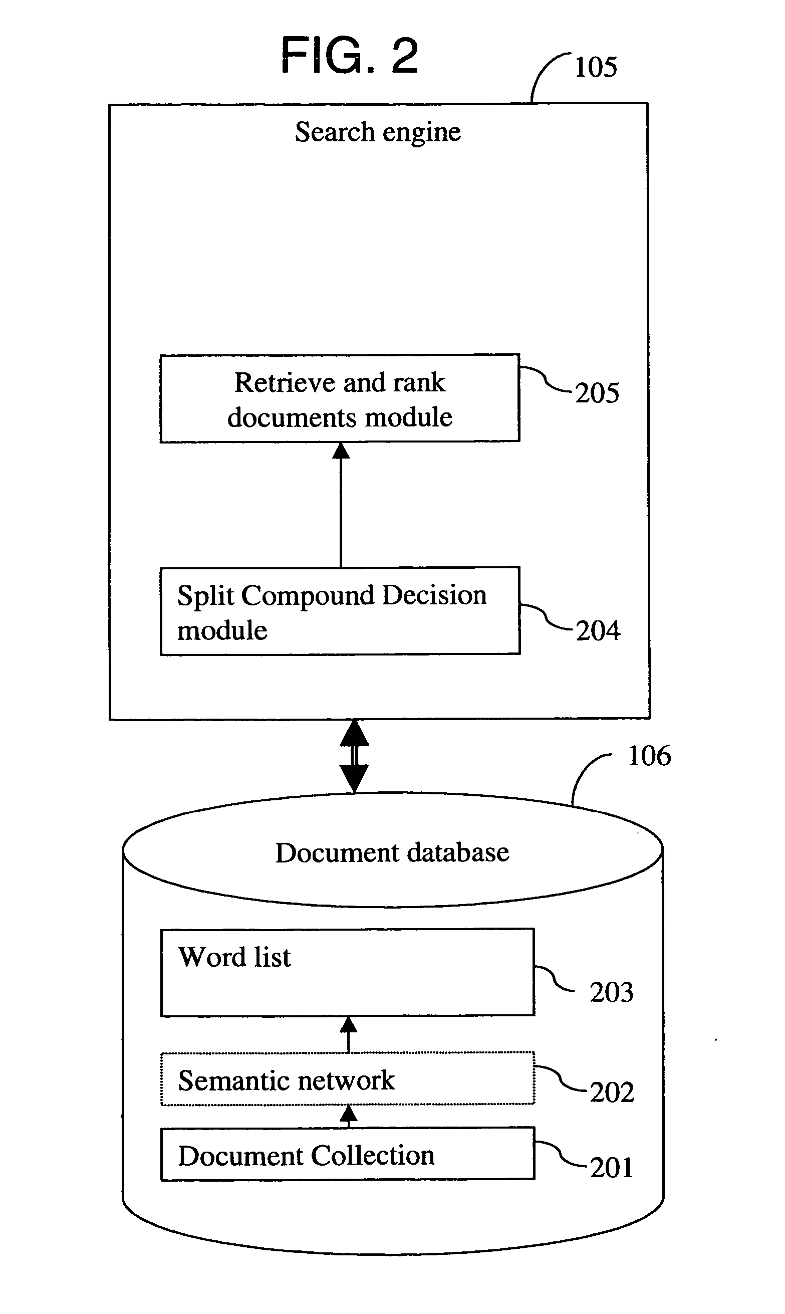 Apparatus and computerised method for determining constituent words of a compound word