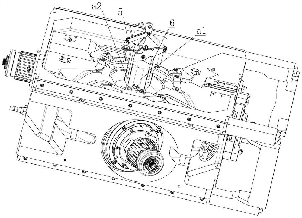 Novel roller ring replacing device for novel three-roller precision rolling mill