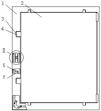 Novel door plate locking device and locking method