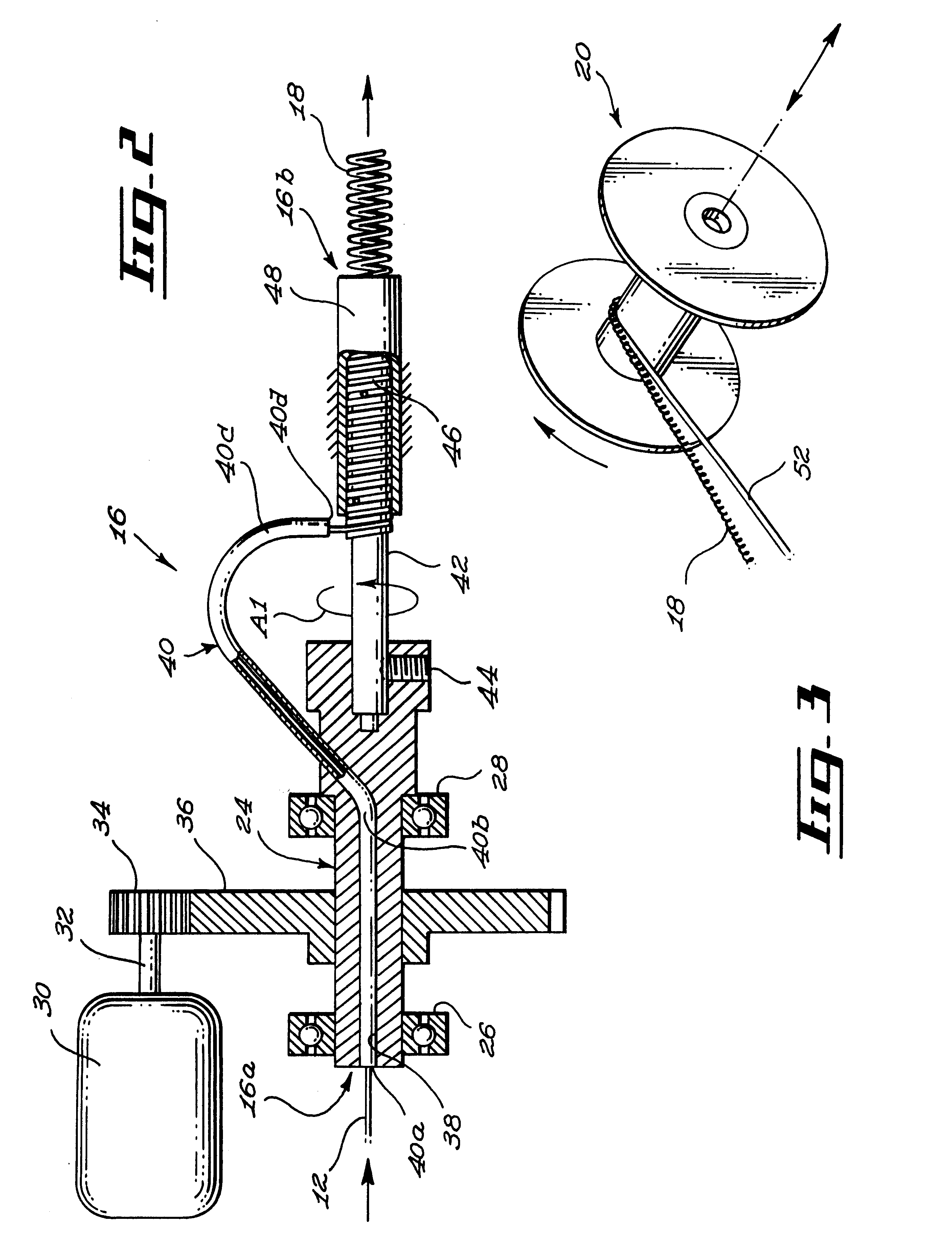 Method and apparatus for forming plastic coils
