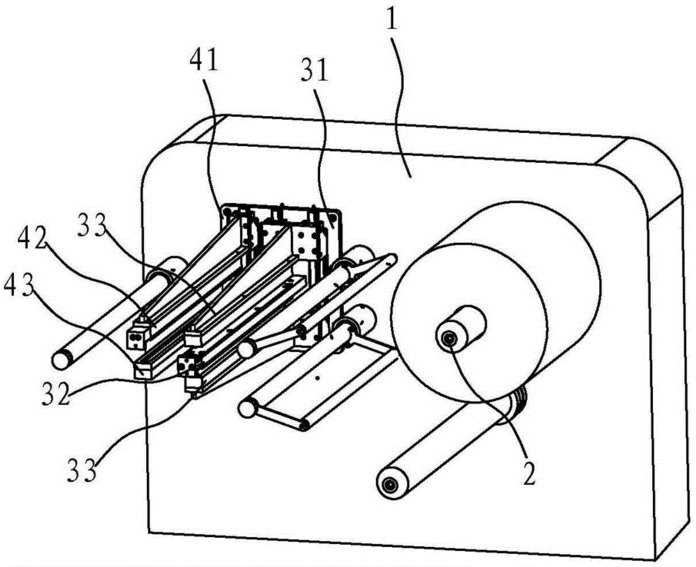 An automatic film extension device