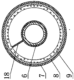 Improved high-voltage alternating current pulse sludge decomposing device and application thereof