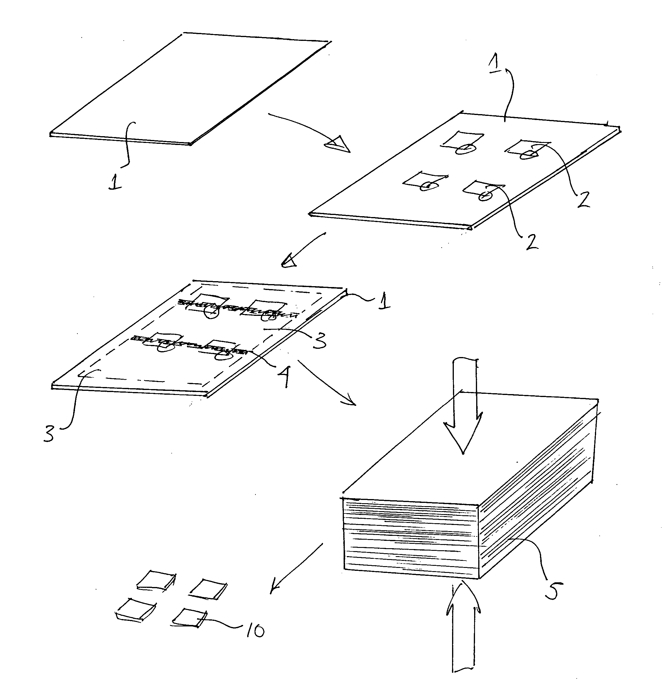 Method and apparatus for forming ISO-compliant transaction cards including PLA