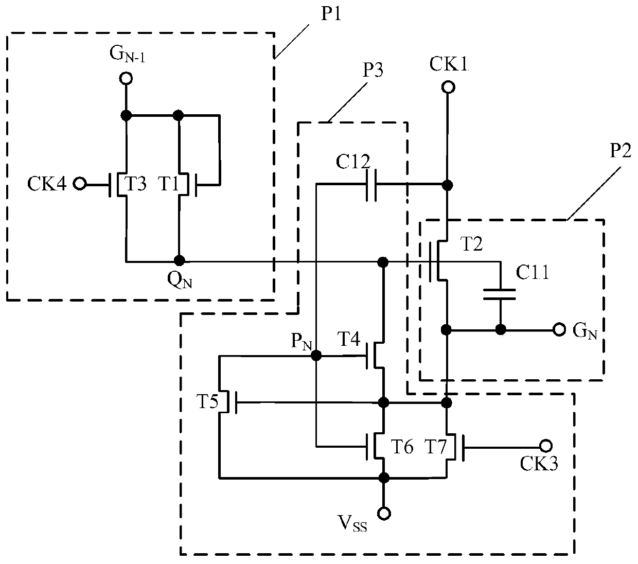 Gate drive circuit and touch display device