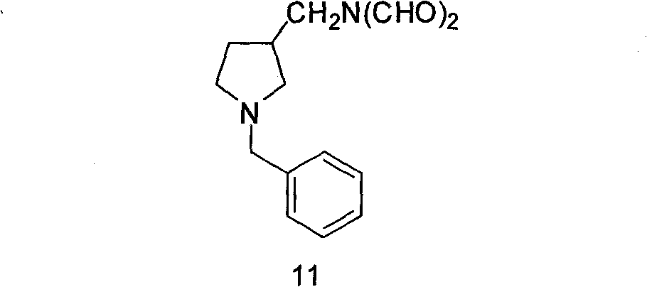 Preparation method of N-substituted 3-aminomethyl pyrrolidine