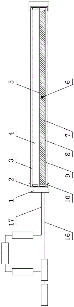 Double-interlayer-glass energy-saving window comprising metal framework and paraffin