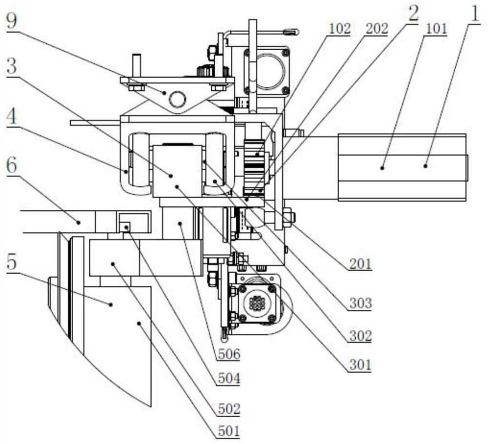 Large-opening-degree sliding plug door system