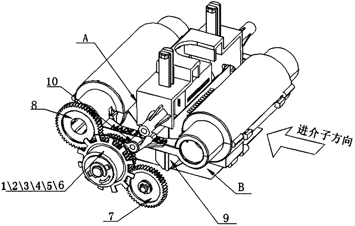 Printer medium transmission clutch brake assembly and printer
