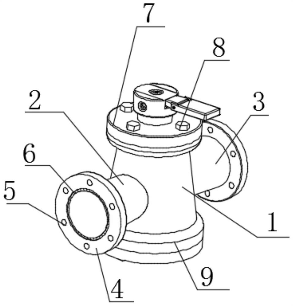 Adjustable plug valve based on chemical production