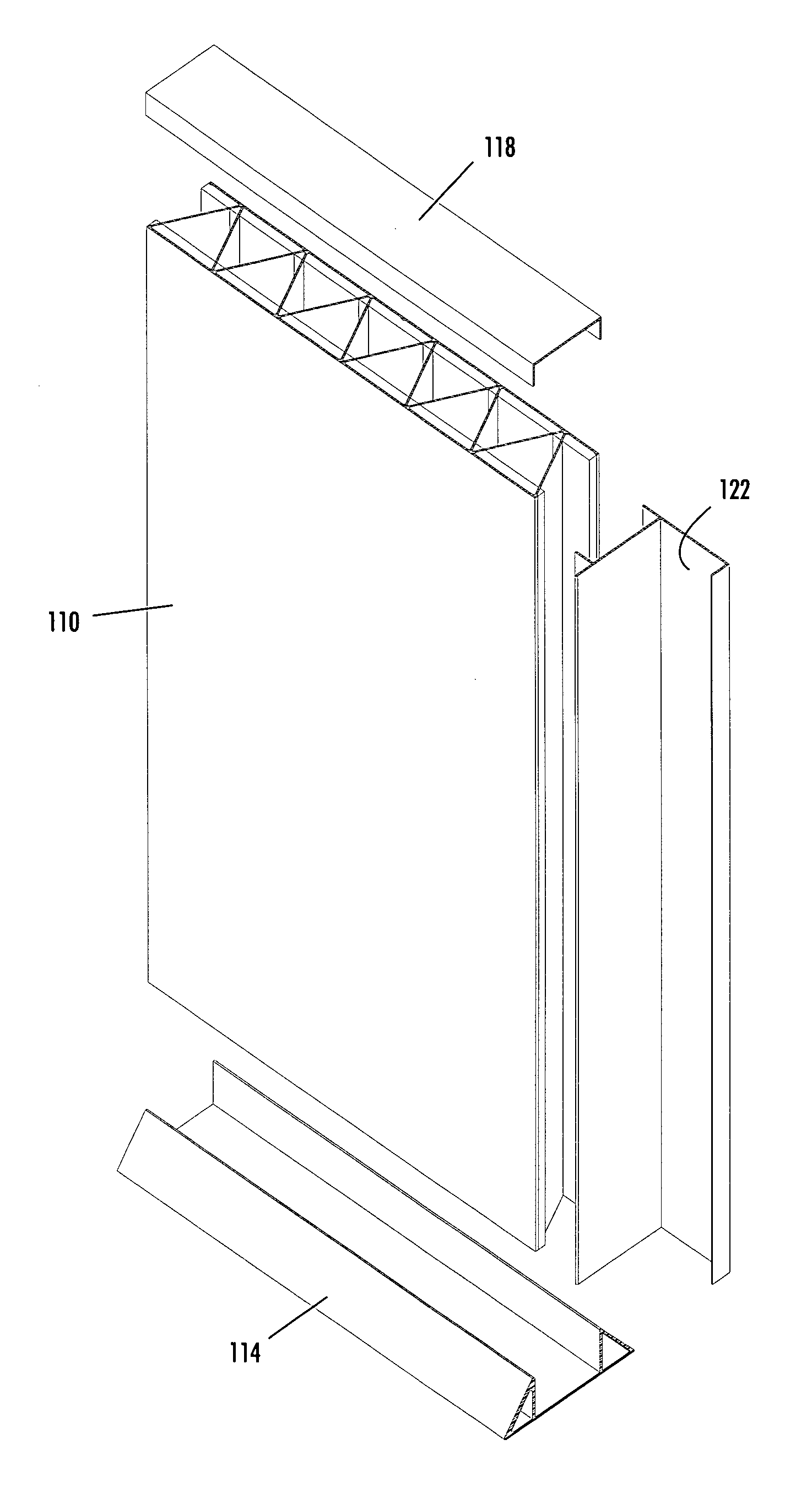 Modular structure for building panels and methods of making and using same