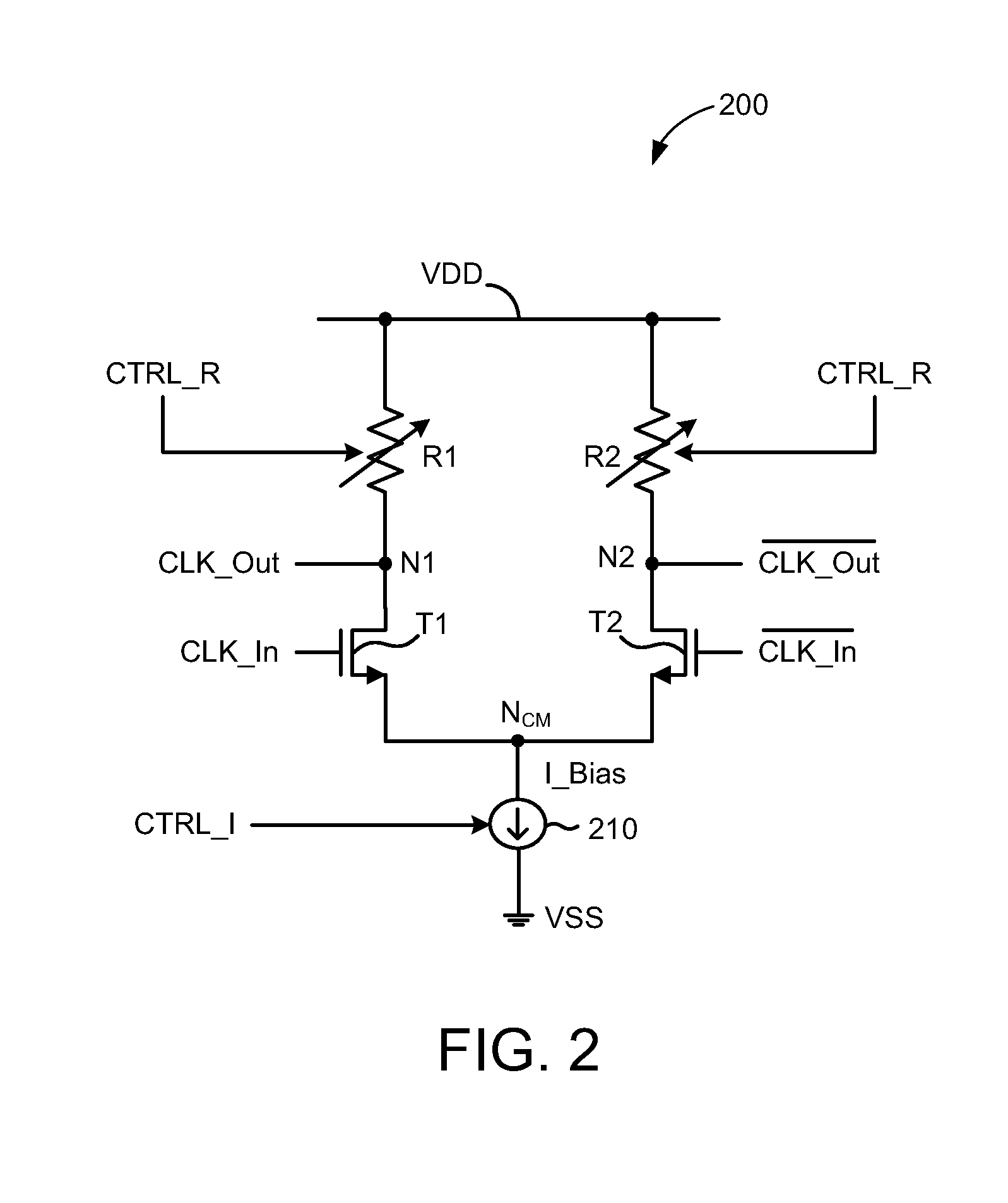 Current mode logic circuit with multiple frequency modes