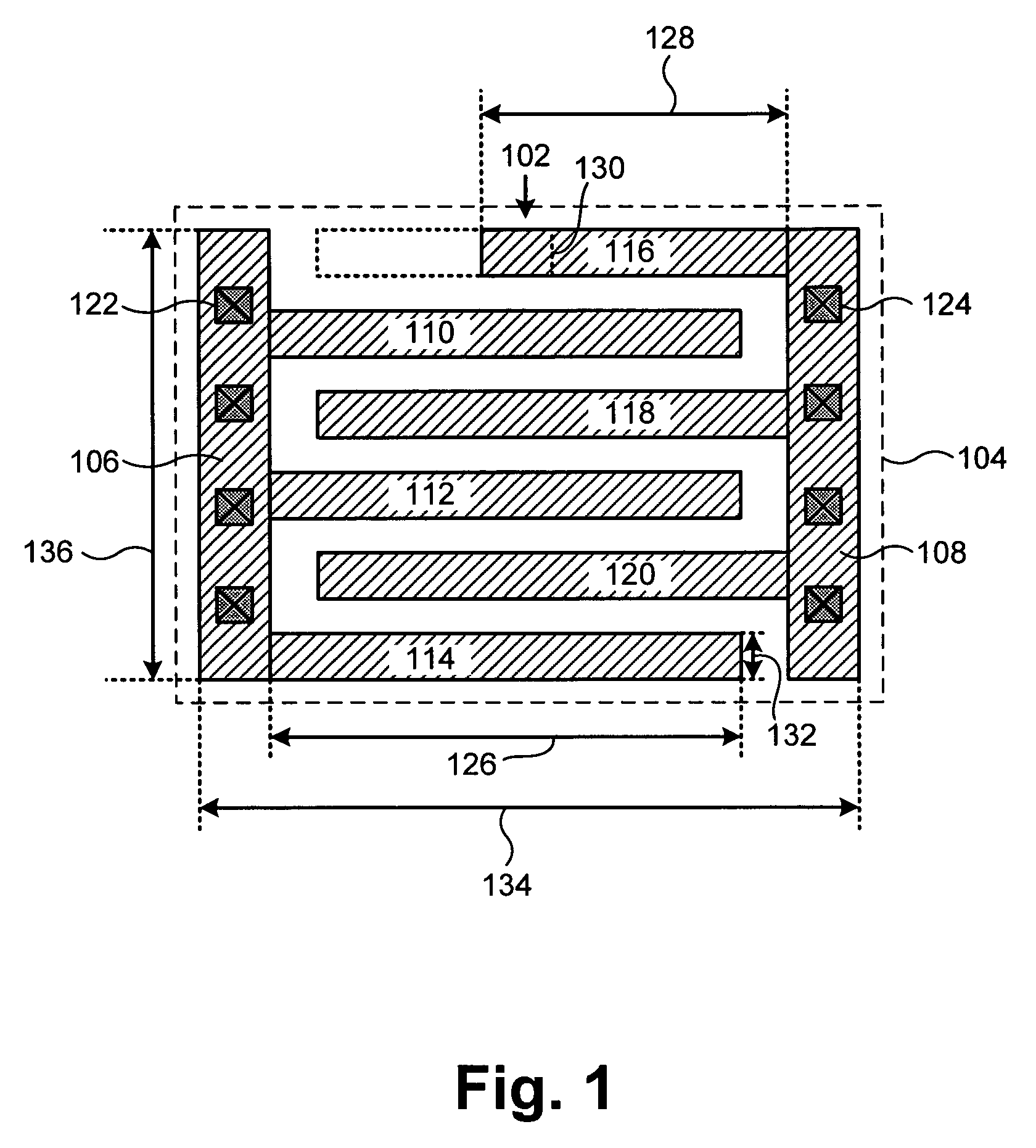 Method for adjusting capacitance of capacitors without affecting die area