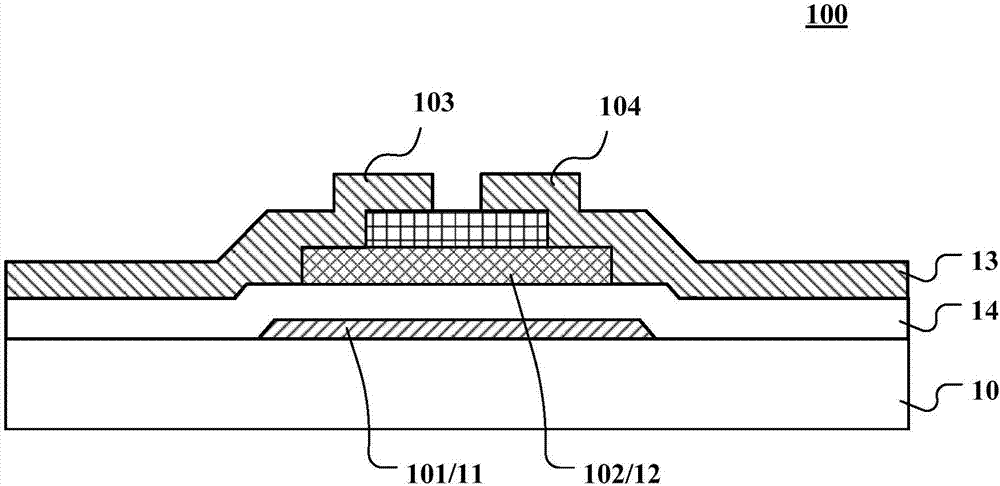 Thin film transistor, array substrate and display panel