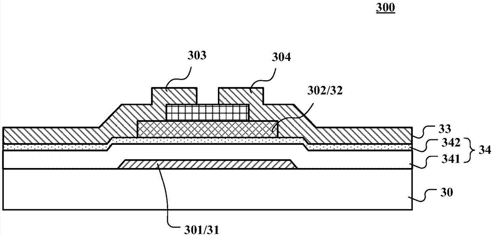 Thin film transistor, array substrate and display panel