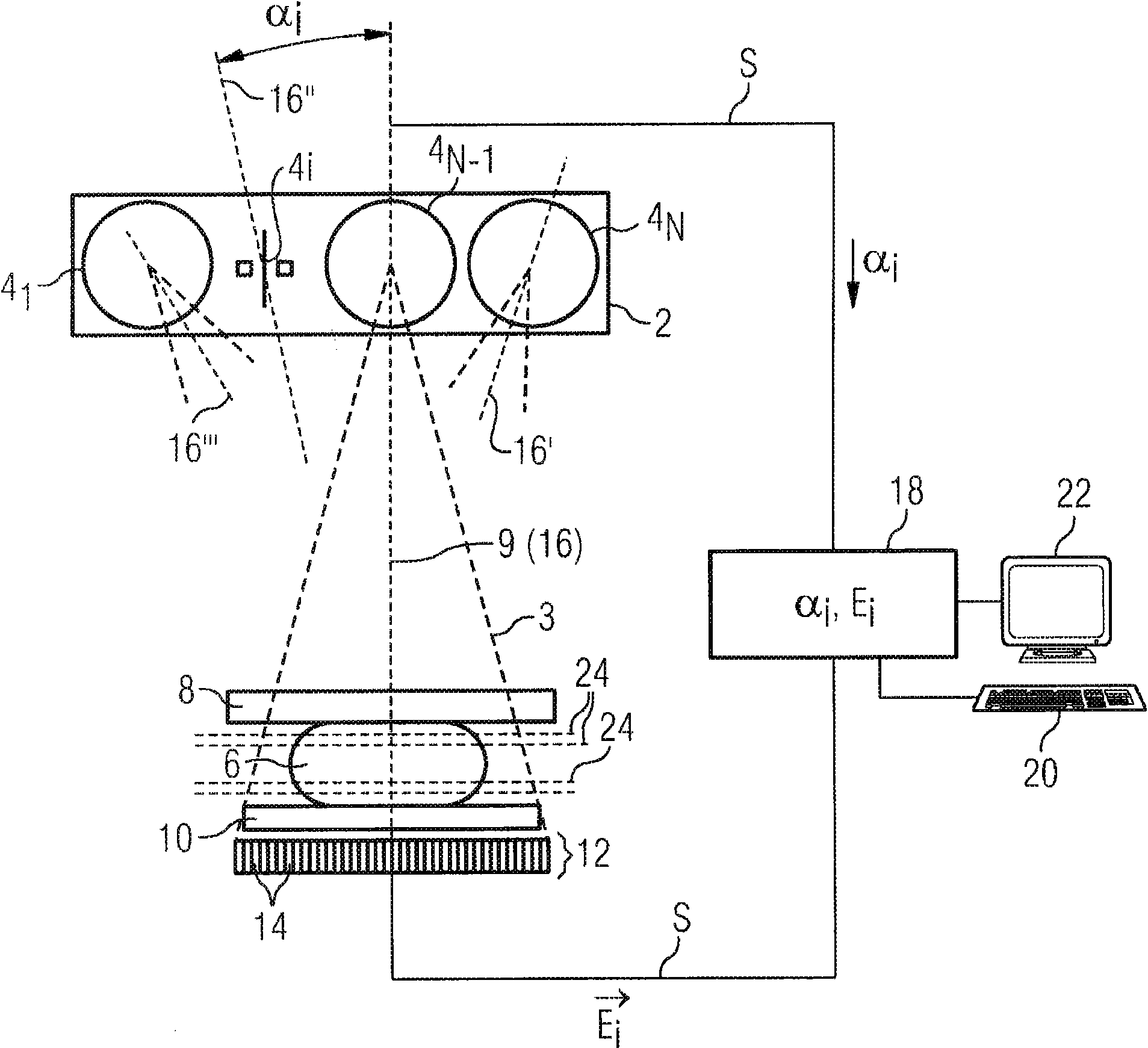 Method and device for producing a tomosynthetic 3d x-ray image