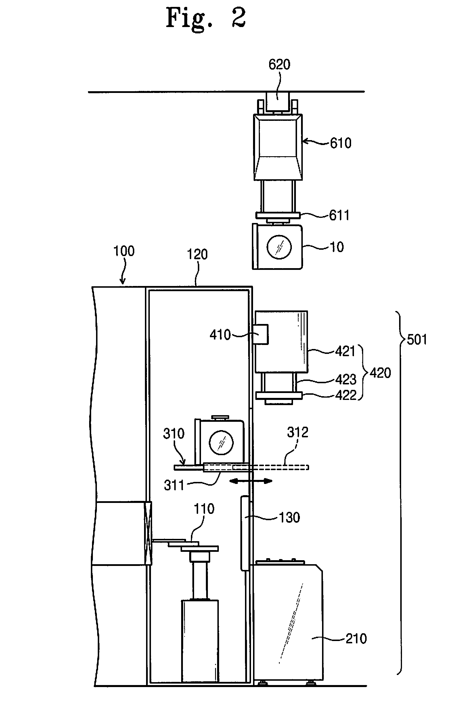 Substrate processing apparatus and method for transferring substrate for the apparatus