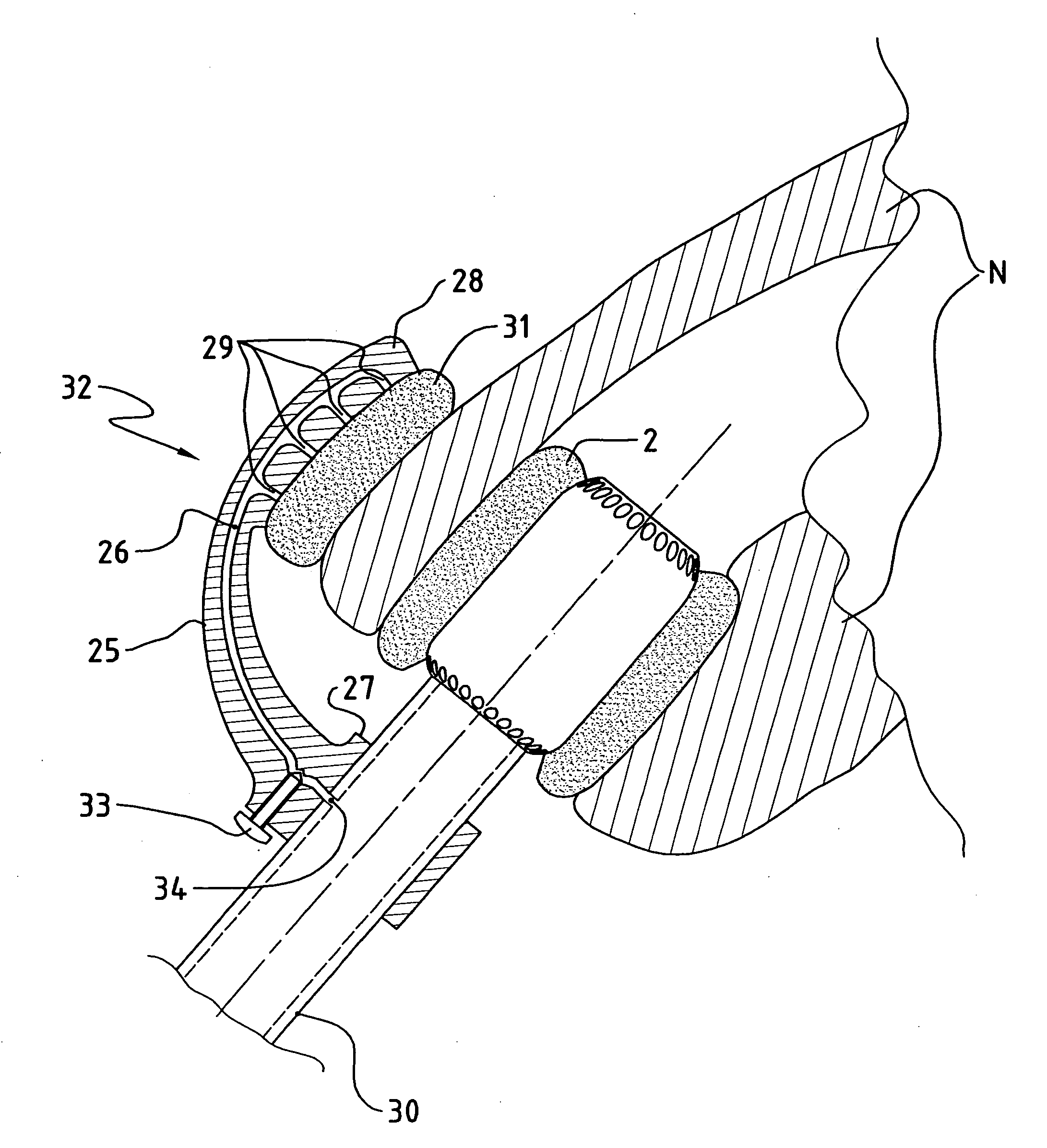 Device For Delivering Respiratory Gas Directly Into The Nose Of A User