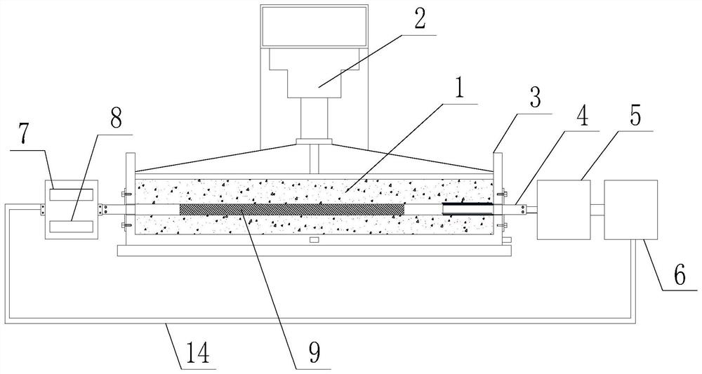 A similar simulation method and device for coal seam water injection sealing hole test